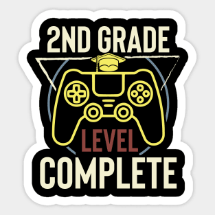 2nd grade level complete Sticker